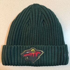 NEW NHL Minnesota Wild Lined Cuffed Beanie Knit Stocking Cap